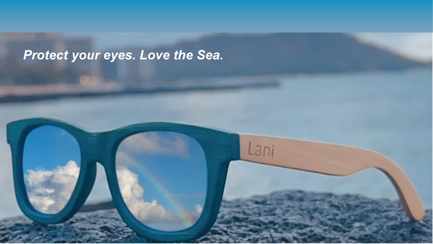 Lani Shades all bamboo floating sunglasses collection