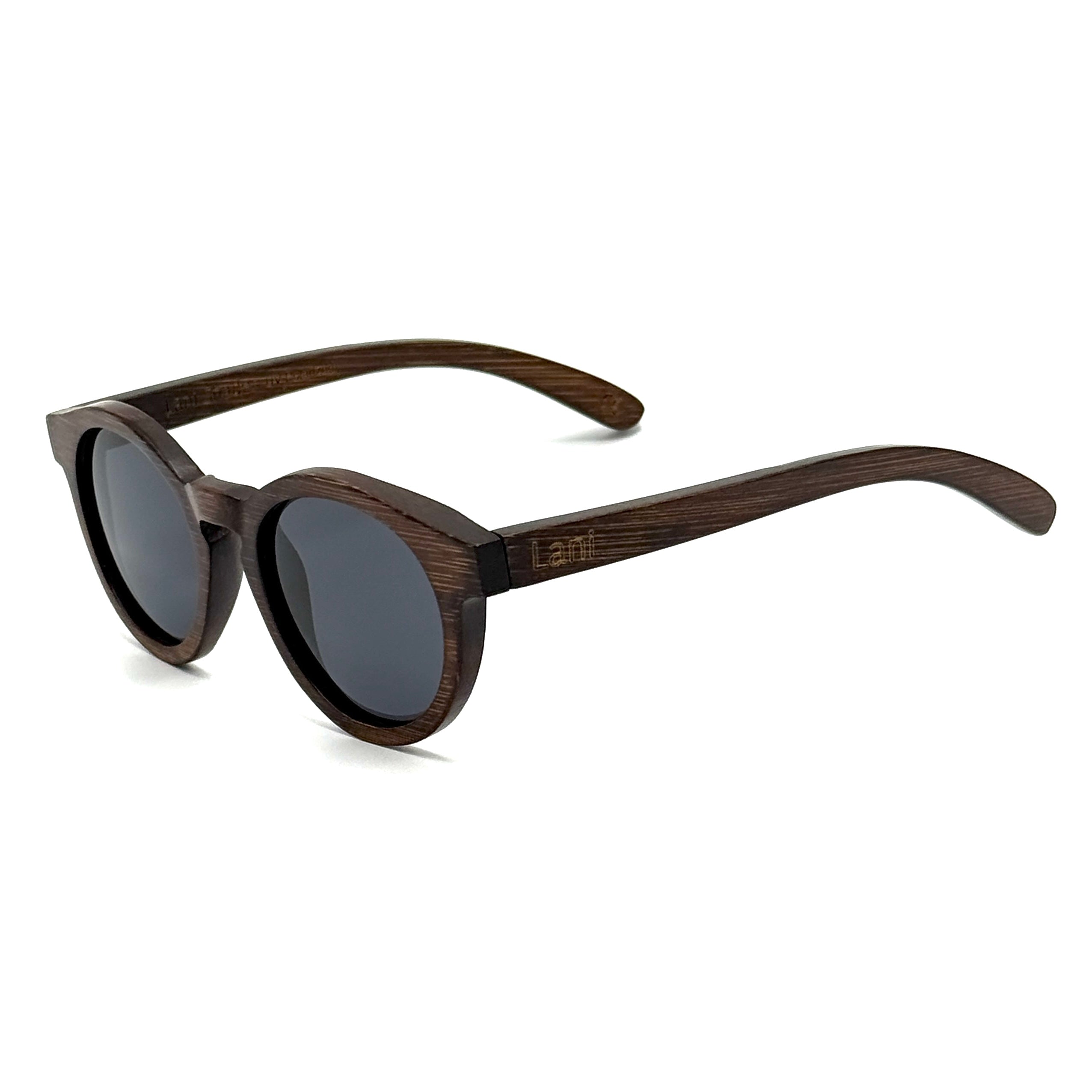 Classic Bamboo Wood Sunglasses Moana Mauka | Lani Shades Hawaii