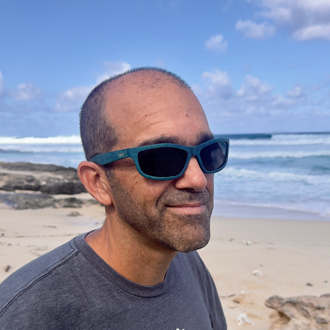 Makani Kaiwi Makai | Polarized Bamboo Sunglasses – Lani Shades Hawaii