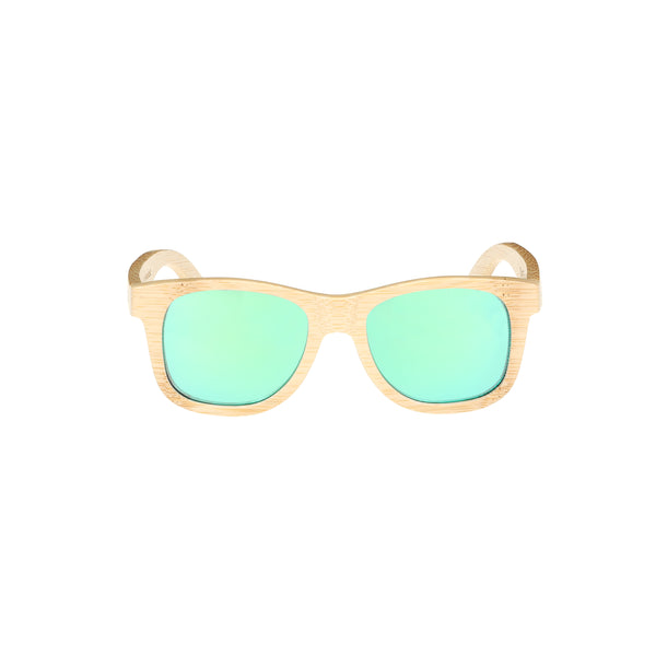 Polarized Bamboo Wood Sunglasses Ohe Classic front