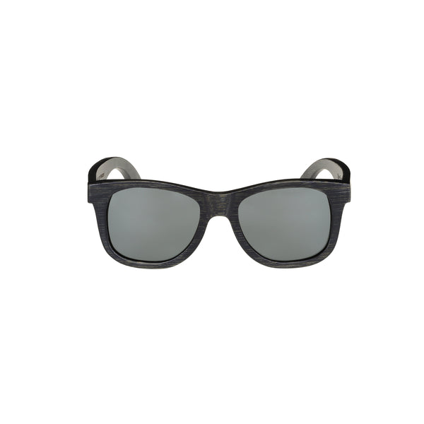 Polarized Bamboo Sunglasses Ohe Black front
