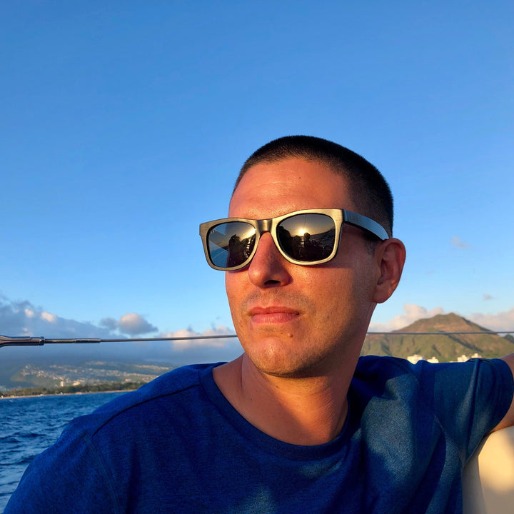 Polarized Sustainable Bamboo Wood Floating Sunglasses | Lani